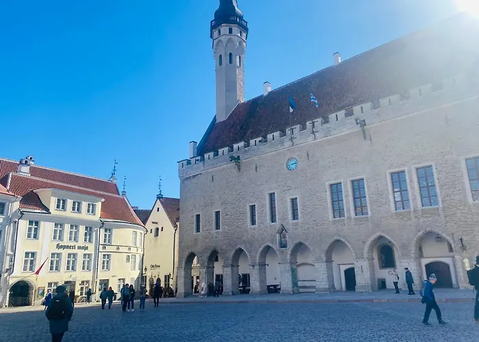 Lägenhet Cozy Oldtown Next Of Town Hall Square